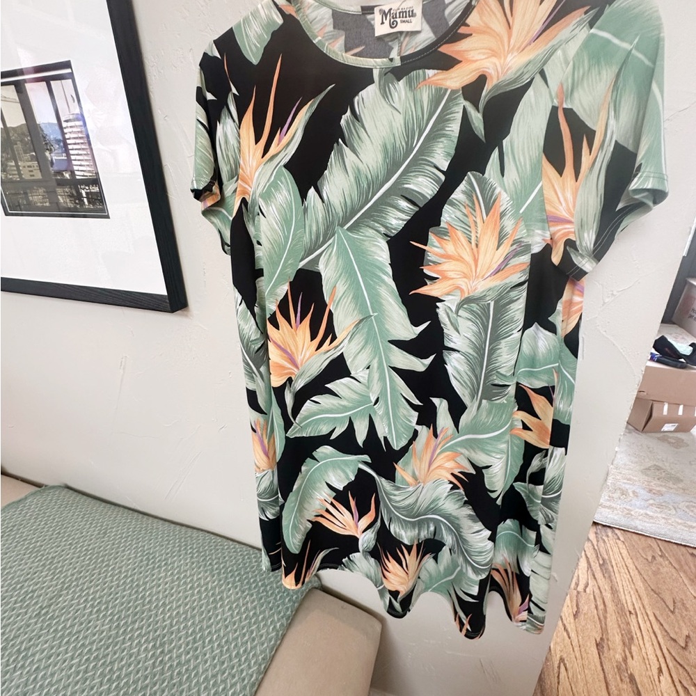 Show Me Your MuMu Green and orange dress